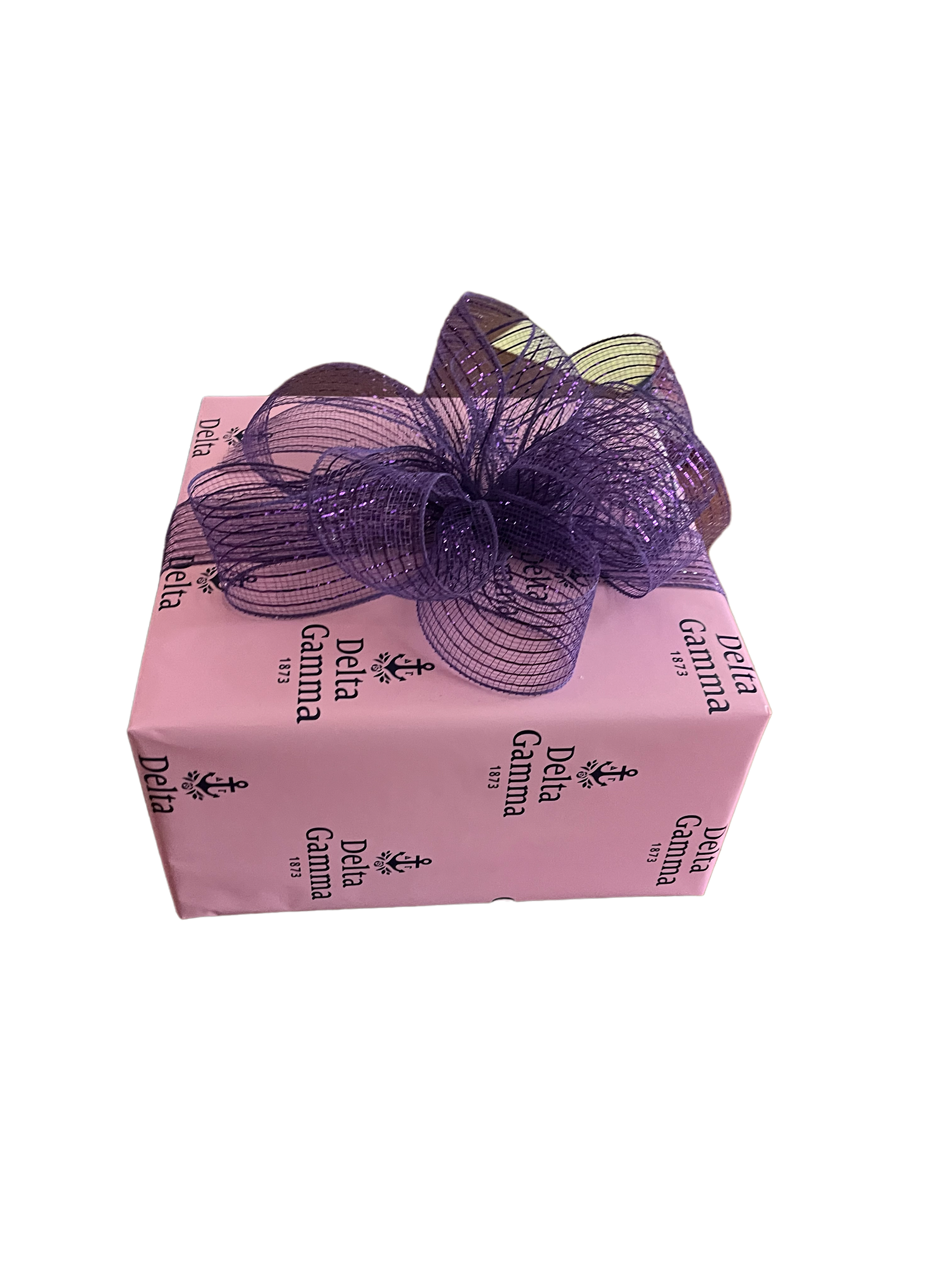 Officially Licensed Delta Gamma Window Decal – 6x3 Inch Matte Pink Bumper Sticker For Cars & Windows